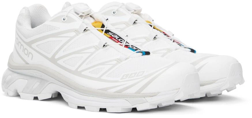 Salomon White XT-6 Sneakers 4