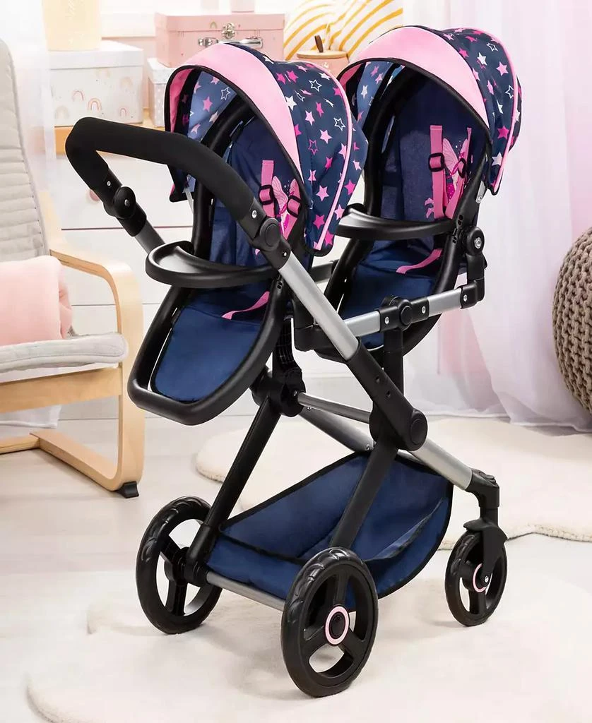 Bayer Design Dolls - Stars Xeo Twin Pram Set 7