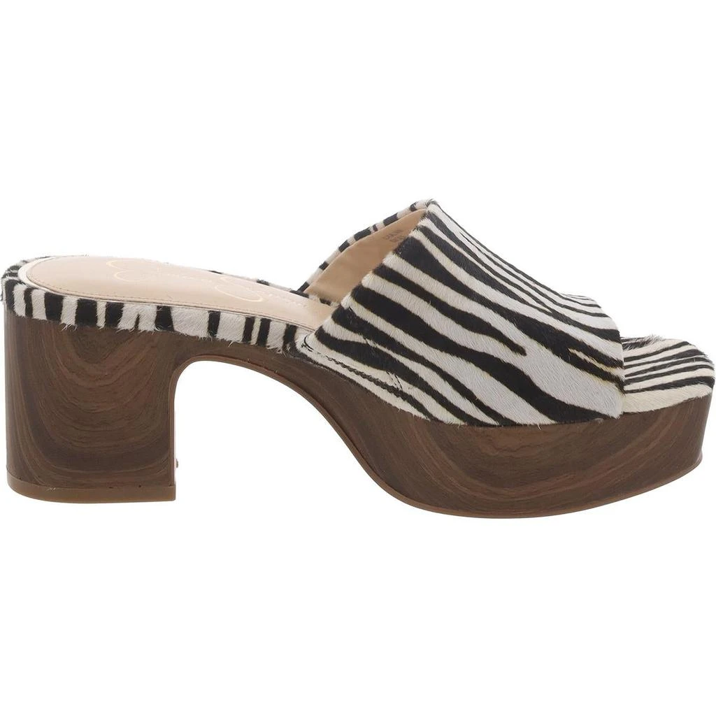 Jessica Simpson Kalyani Womens Block Heel Slip-On Platform Sandals 2