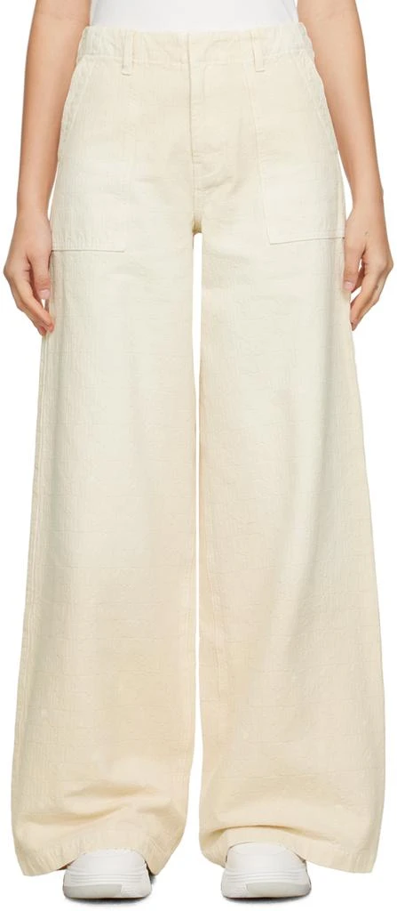 AMIRI Off-White Four-Pocket Jeans 1