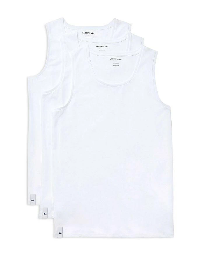 Lacoste Cotton Tank Tops, Pack of 3 1