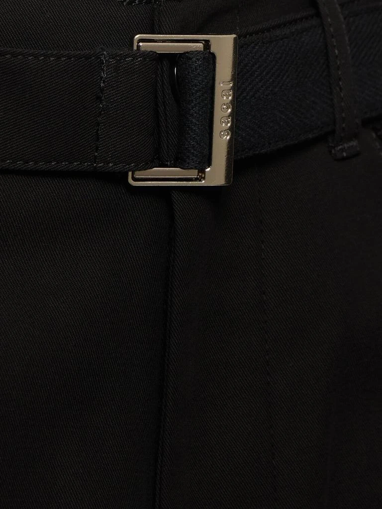 Sacai Cotton Twill Pants 4