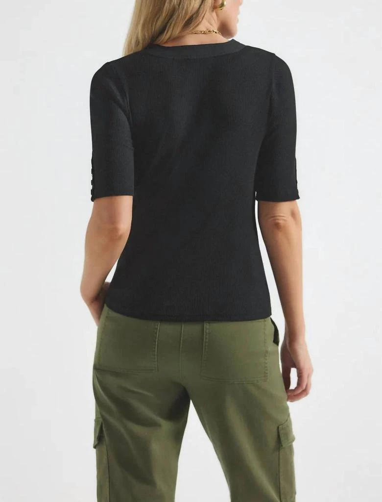 Derek Lam Derek Lam 10 Crosby - Adrian Mixed Media Top 2