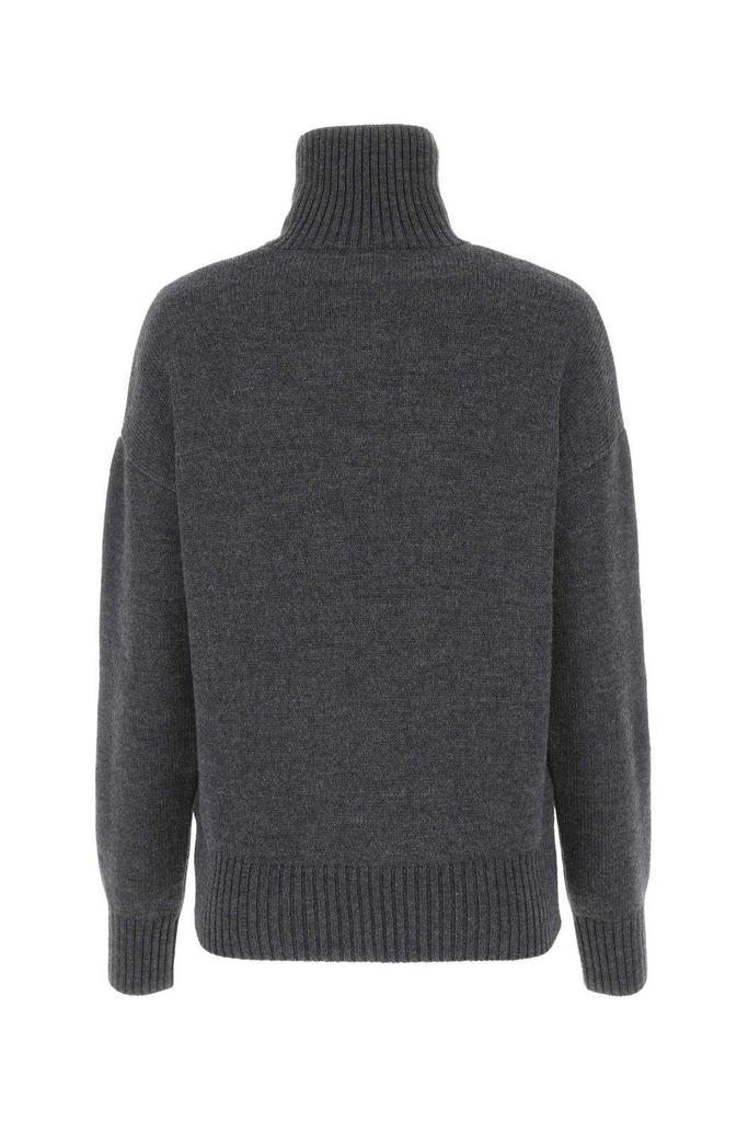 Ami Alexandre Mattiussi Paris Ami De Coeur Roll Neck Knitted Jumper