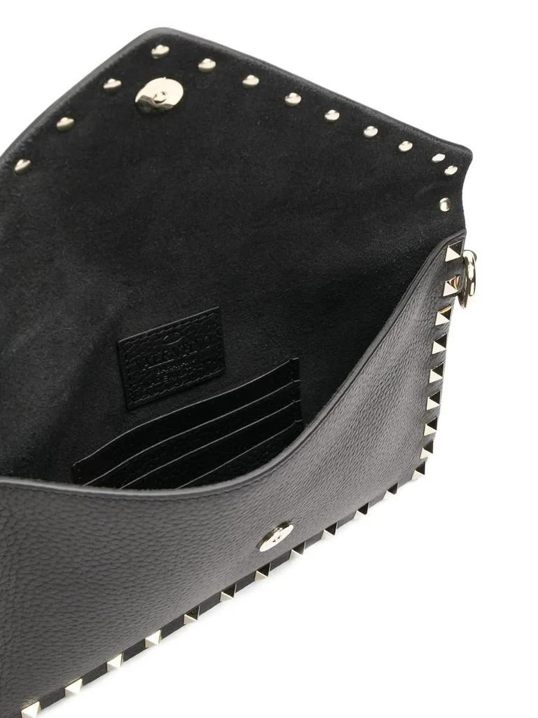 Valentino Valentino Garavani Rockstud Foldover Top Envelope Pouch 5