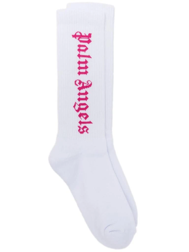 Palm Angels Palm Angels Classic Logo Socks 1