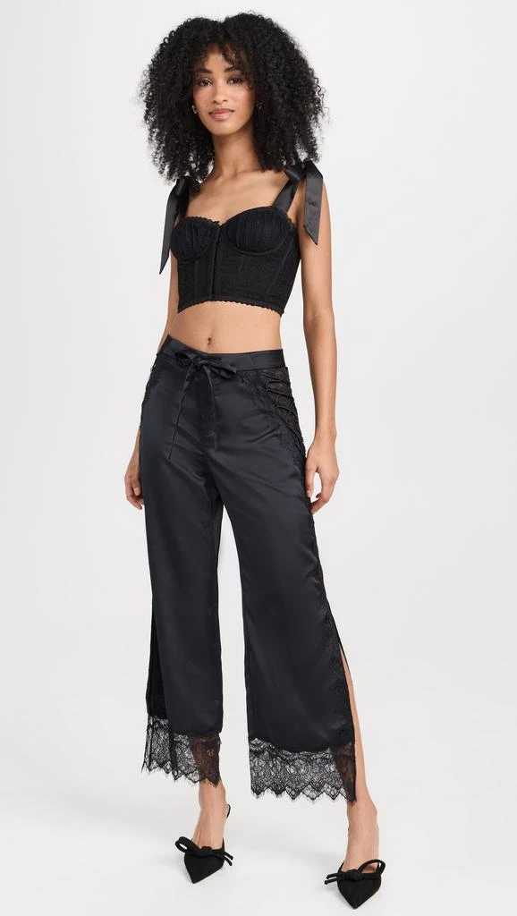 Night Night by Jonathan Simkhai Eva Lace Pajama Pants 4
