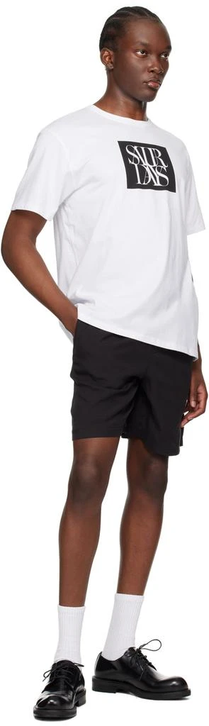 Saturdays NYC White Miller Block Standard T-Shirt 4