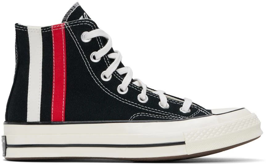 Converse Black Chuck 70 Archival Stripes High Top Sneakers 1