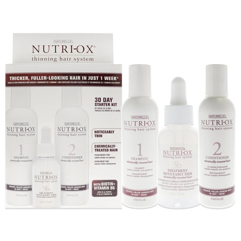 Nutri-Ox Extremely Thin Chemically Treated Hair Starter Kit by  for Unisex 4