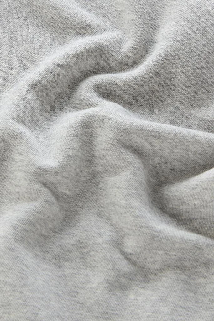 Woolrich Sweatpants in Brushed Cotton Fleece - Men - Gray 5