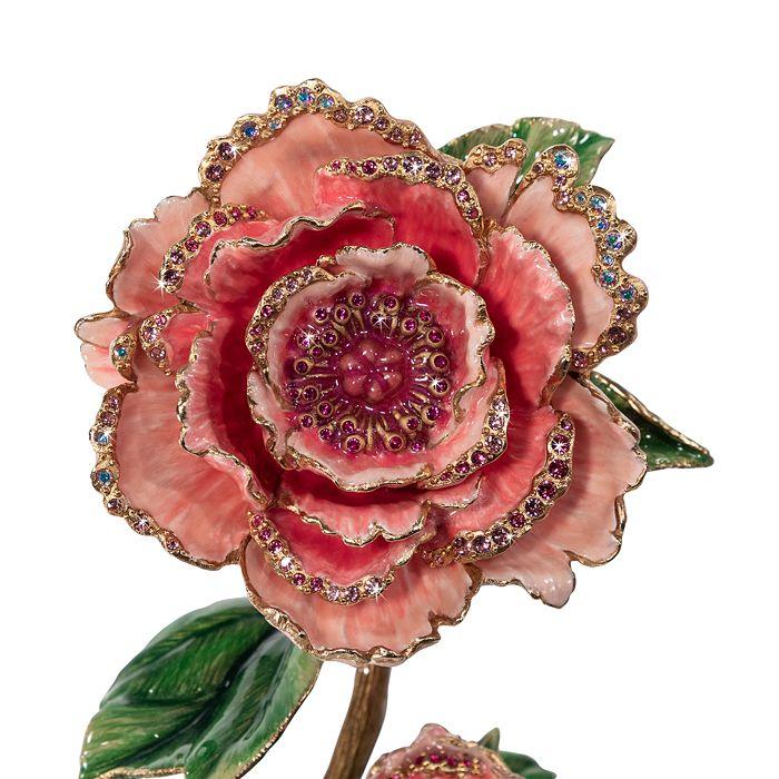 Jay Strongwater Penelope Peony Objet