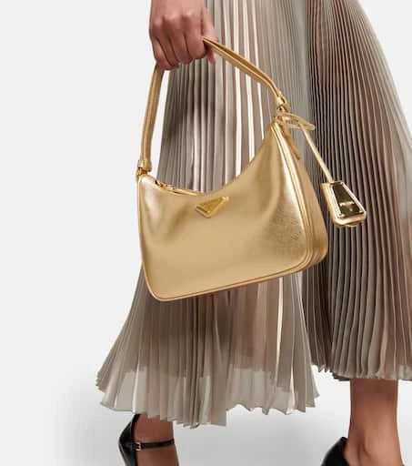 Prada Cleo Mini leather shoulder bag 2