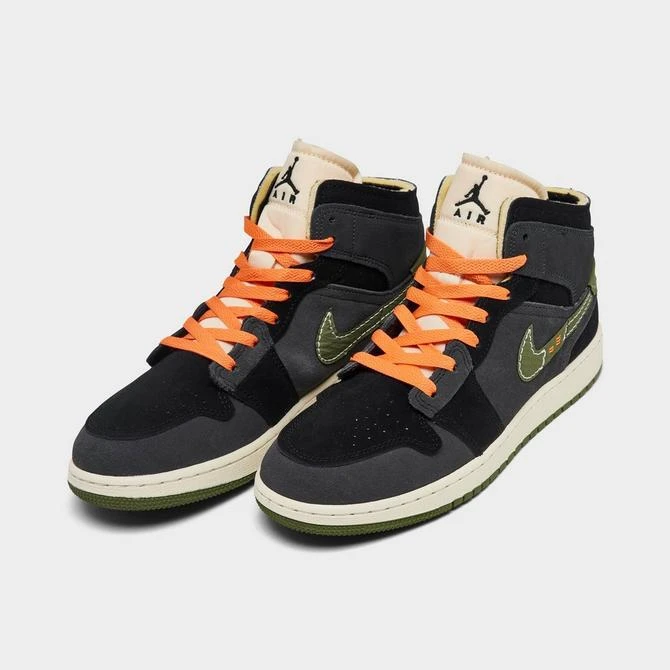 Jordan Big Kids' Air Jordan Retro 1 Mid SE Craft Casual Shoes 2