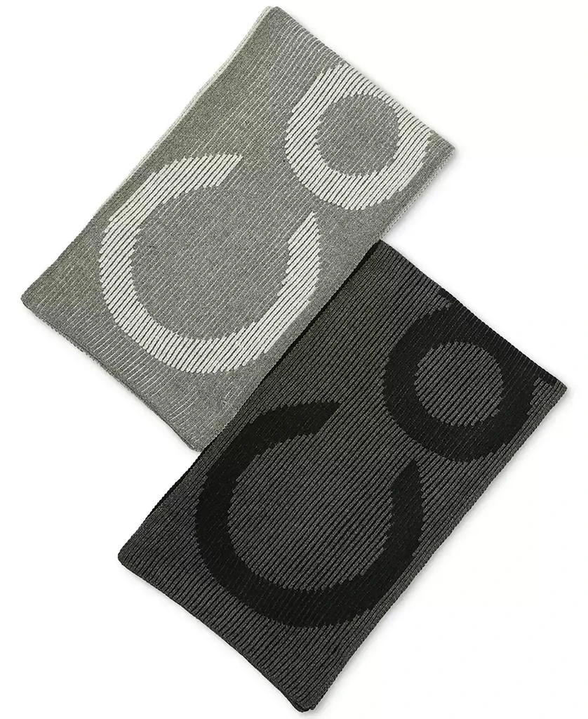 Calvin Klein Men's Plaited Logo Scarf 6