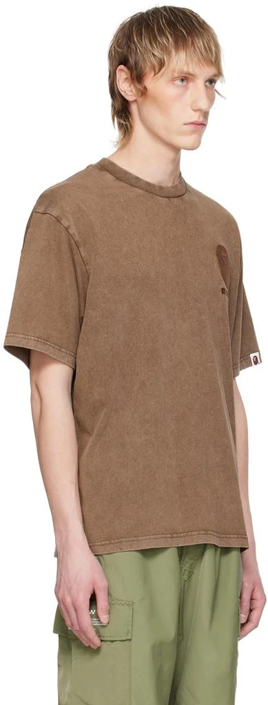 Bape Brown Ape Head One Point T-Shirt 2