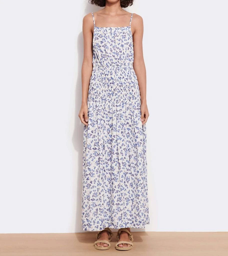 Sundry Sundry - Ditsy Smocked Maxi Dress 1