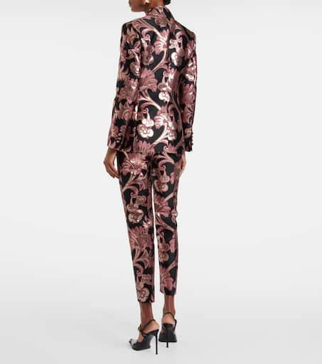 ETRO Floral jacquard blazer 3