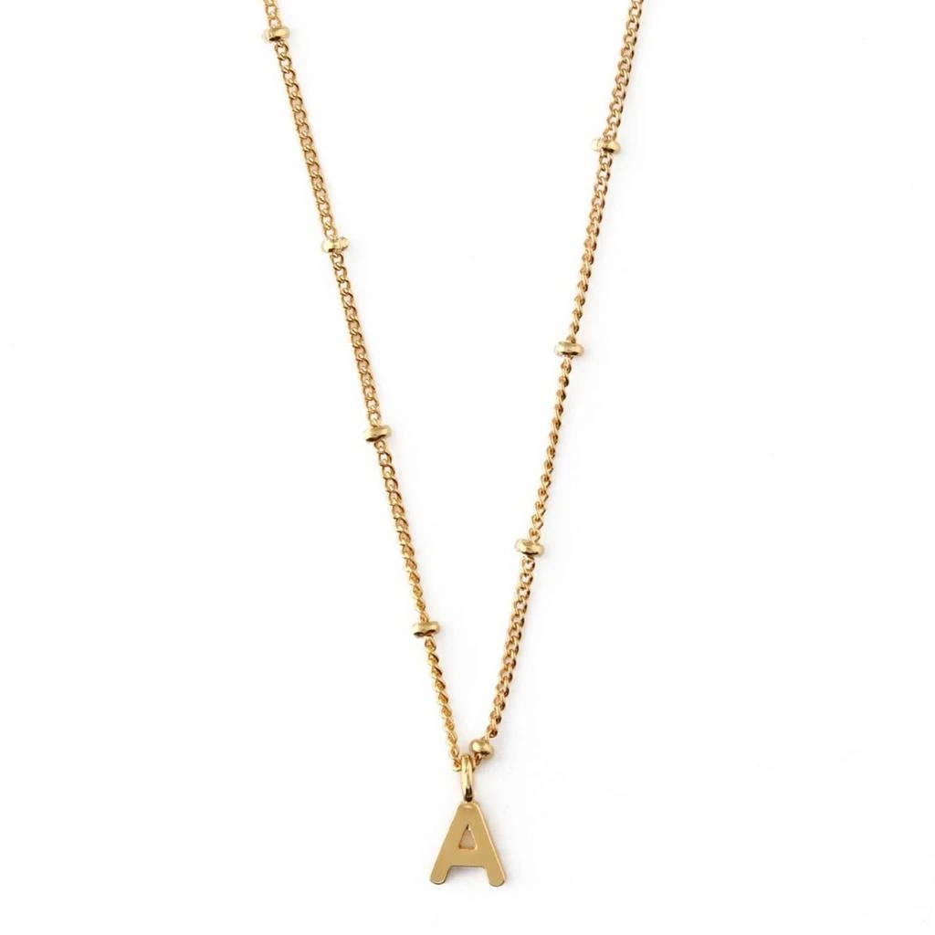 Orelia London Satellite Chain Initial Necklace 2