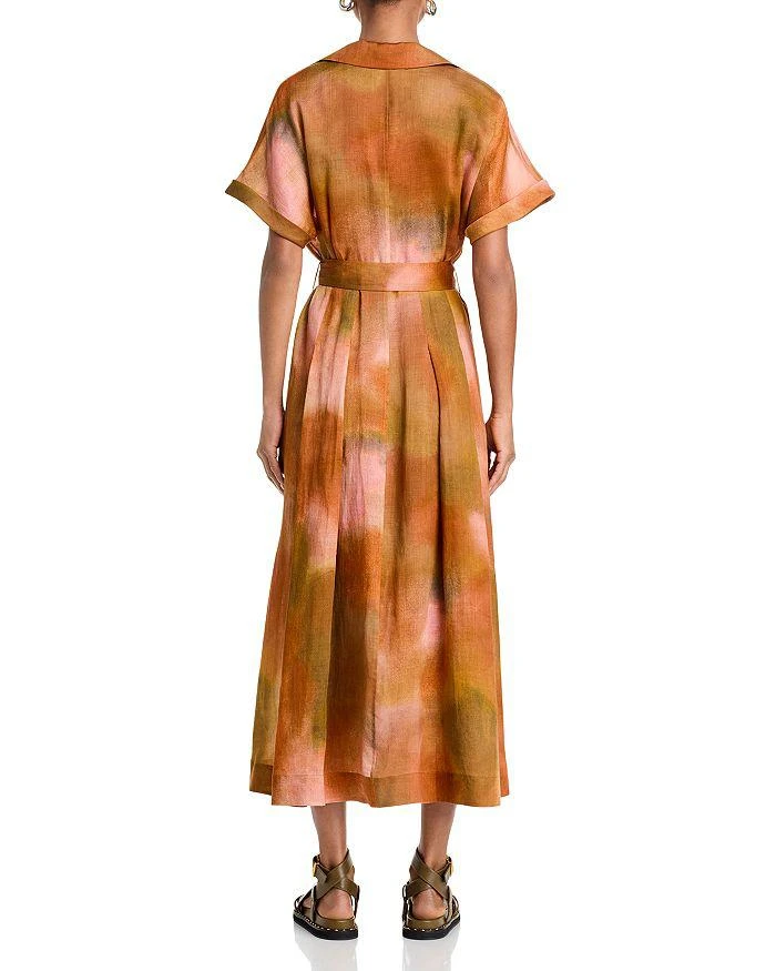 Lafayette 148 New York Notch Collar Shirt Dress 4