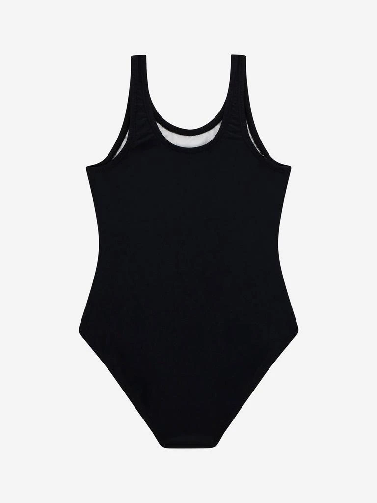 GUESS Girls Logo Swimsuit in Black 2