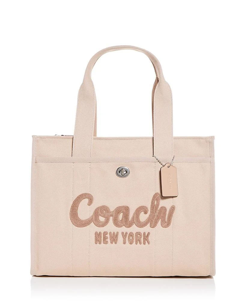 Coach Large Cargo 42 Canvas Tote 1