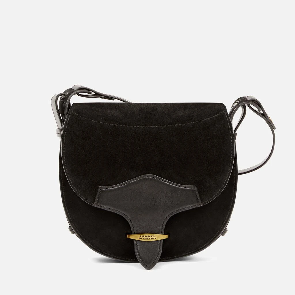 Isabel Marant Botsy Suede Saddle Bag 1