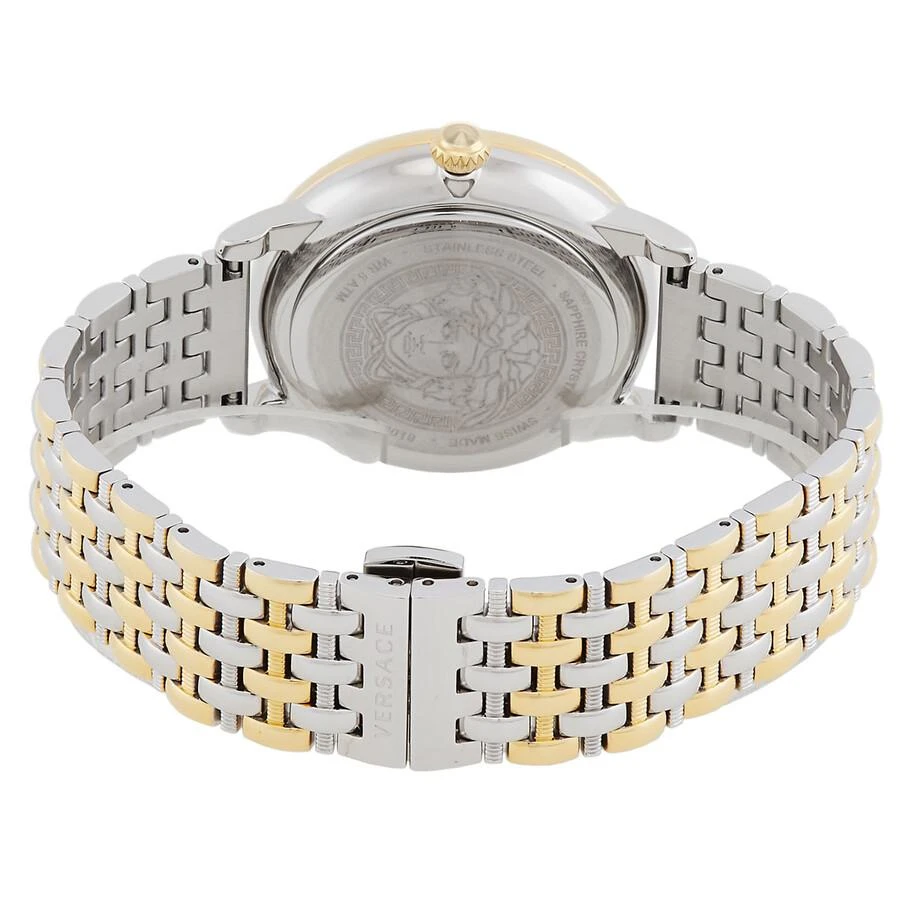 Versace La Medusa Quartz Silver Dial Two-Tone Ladies Watch VE2R00222 3