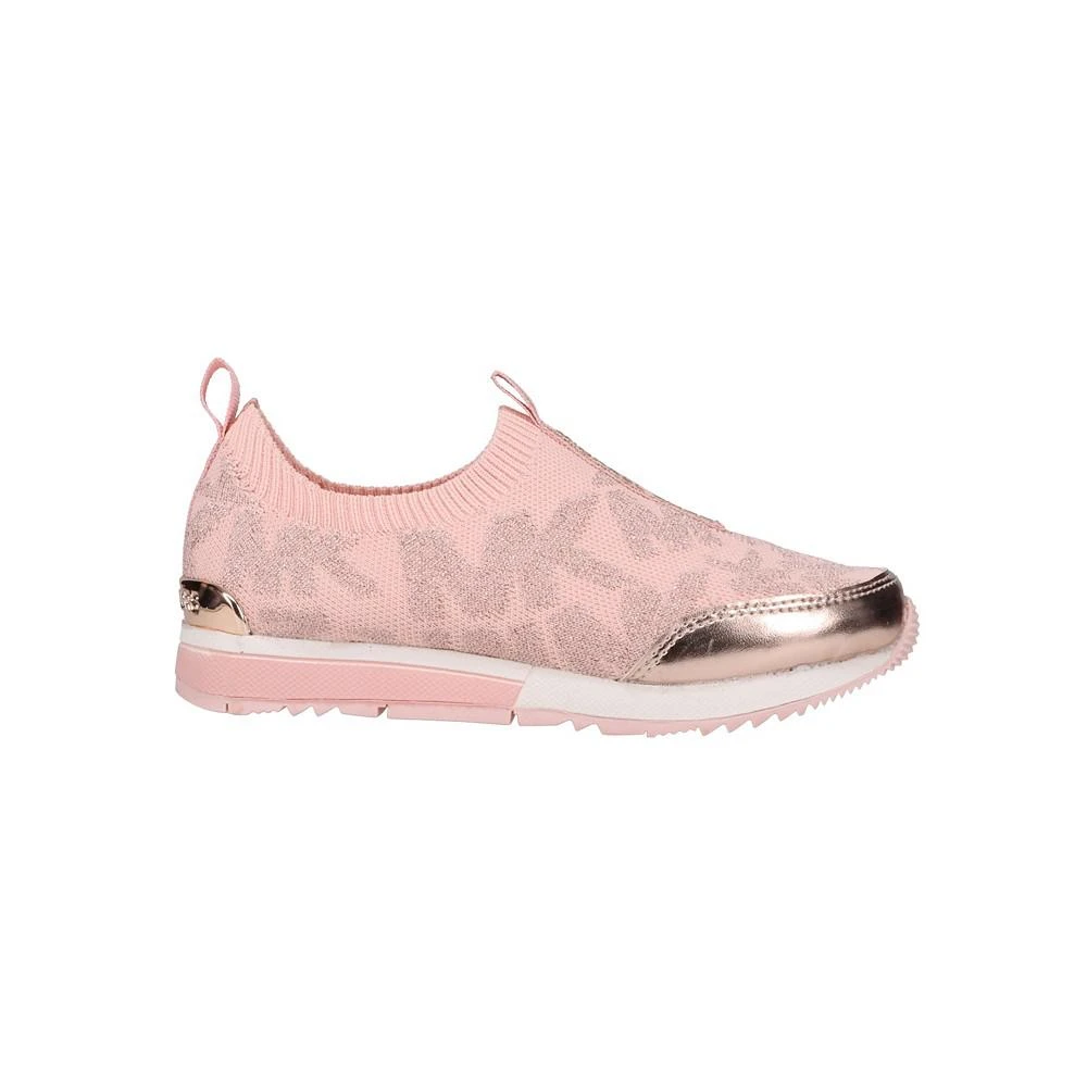 Michael Kors Toddler Girls Allie Sock Logo Slip On Sneakers 2