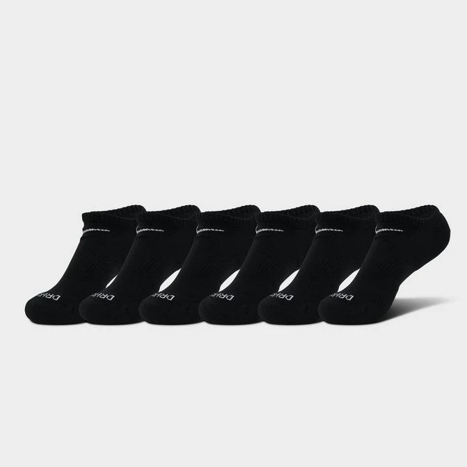 NIKE Nike Everyday Plus Cushioned No-Show Training Socks (6-Pack) 1