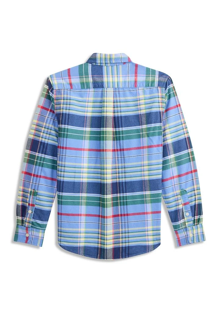 Ralph Lauren Boys 8-20 Plaid Brushed Cotton Oxford Shirt 2