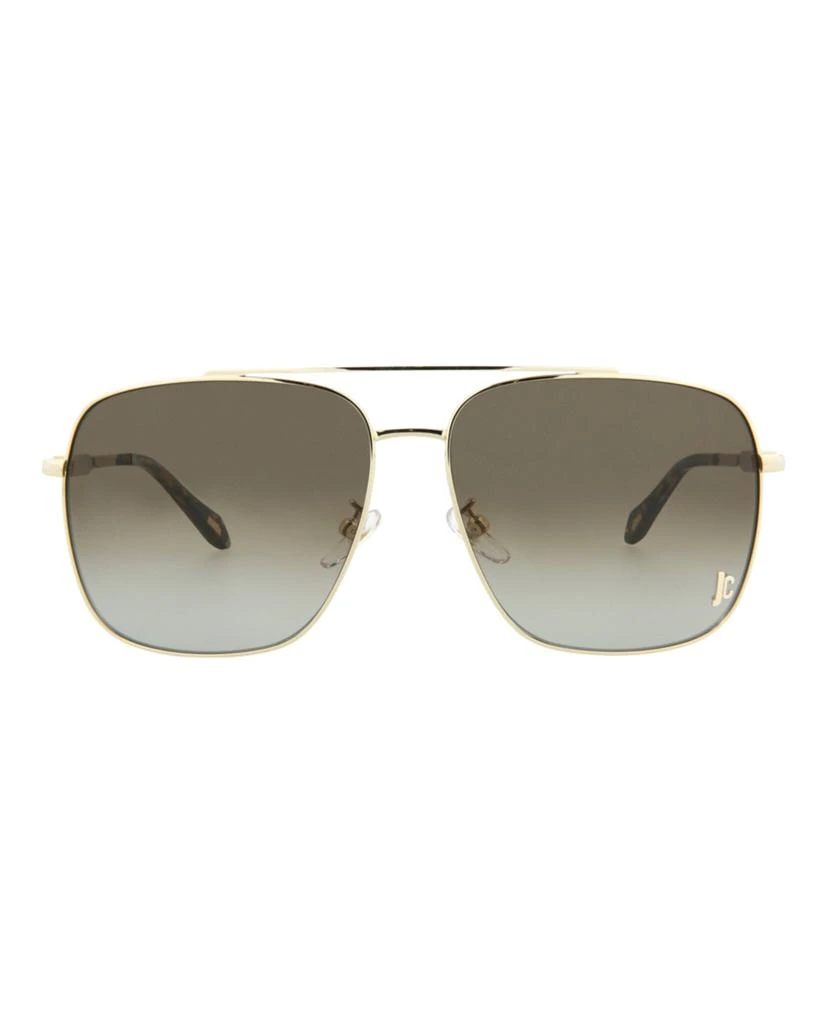 Just Cavalli Aviator-Frame Metal Sunglasses 1