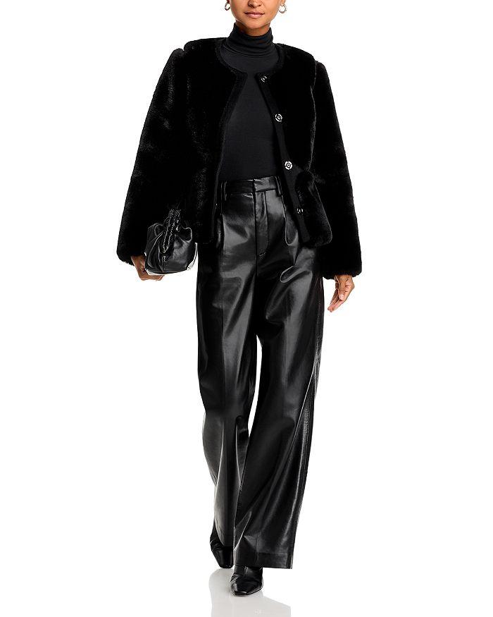 Adrienne Landau Simone Faux Fur Jacket