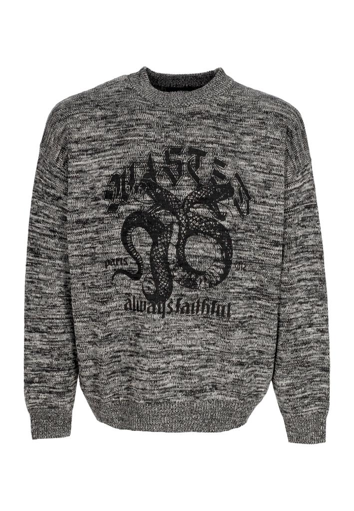 Wasted Paris Men's sweater Lethal Sweater Black/charcoal