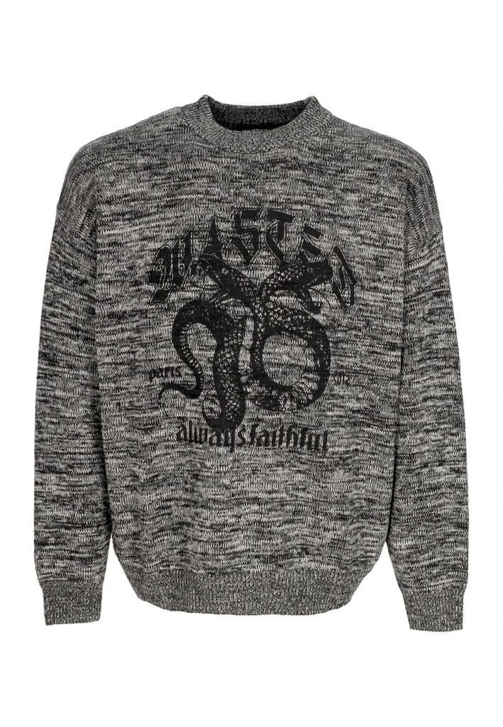 Wasted Paris Men's sweater Lethal Sweater Black/charcoal 1