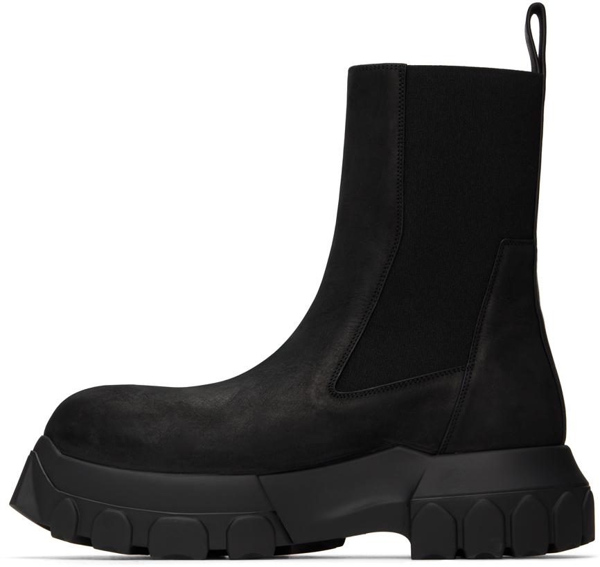 Rick Owens Black Porterville Beatle Bozo Tractor Chelsea Rick Owens Black Porterville Beatle Bozo Tractor Chelsea