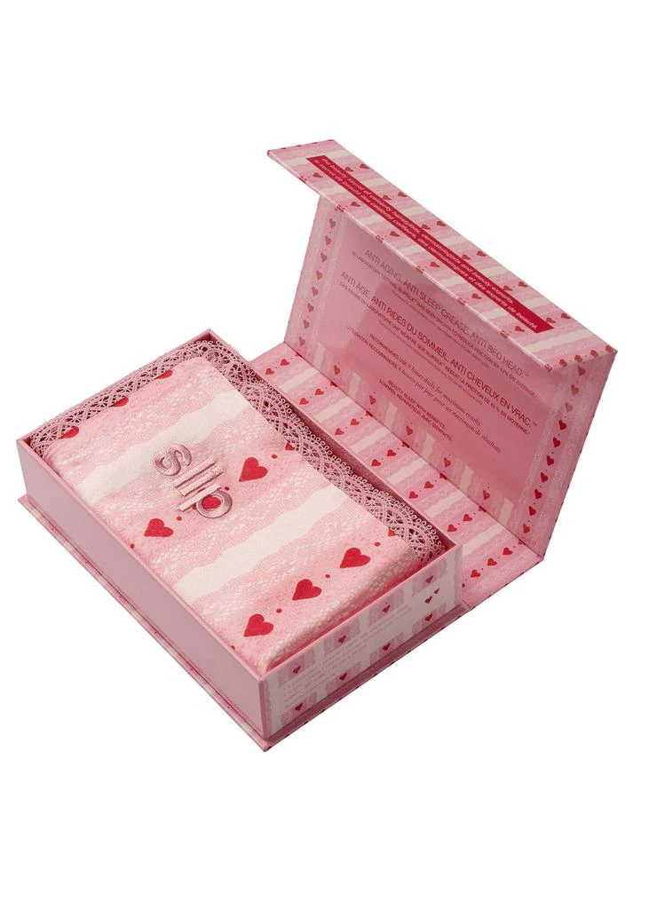 Slip Pure Silk Queen Pillowcase with Lace Trim - Sweetie 3