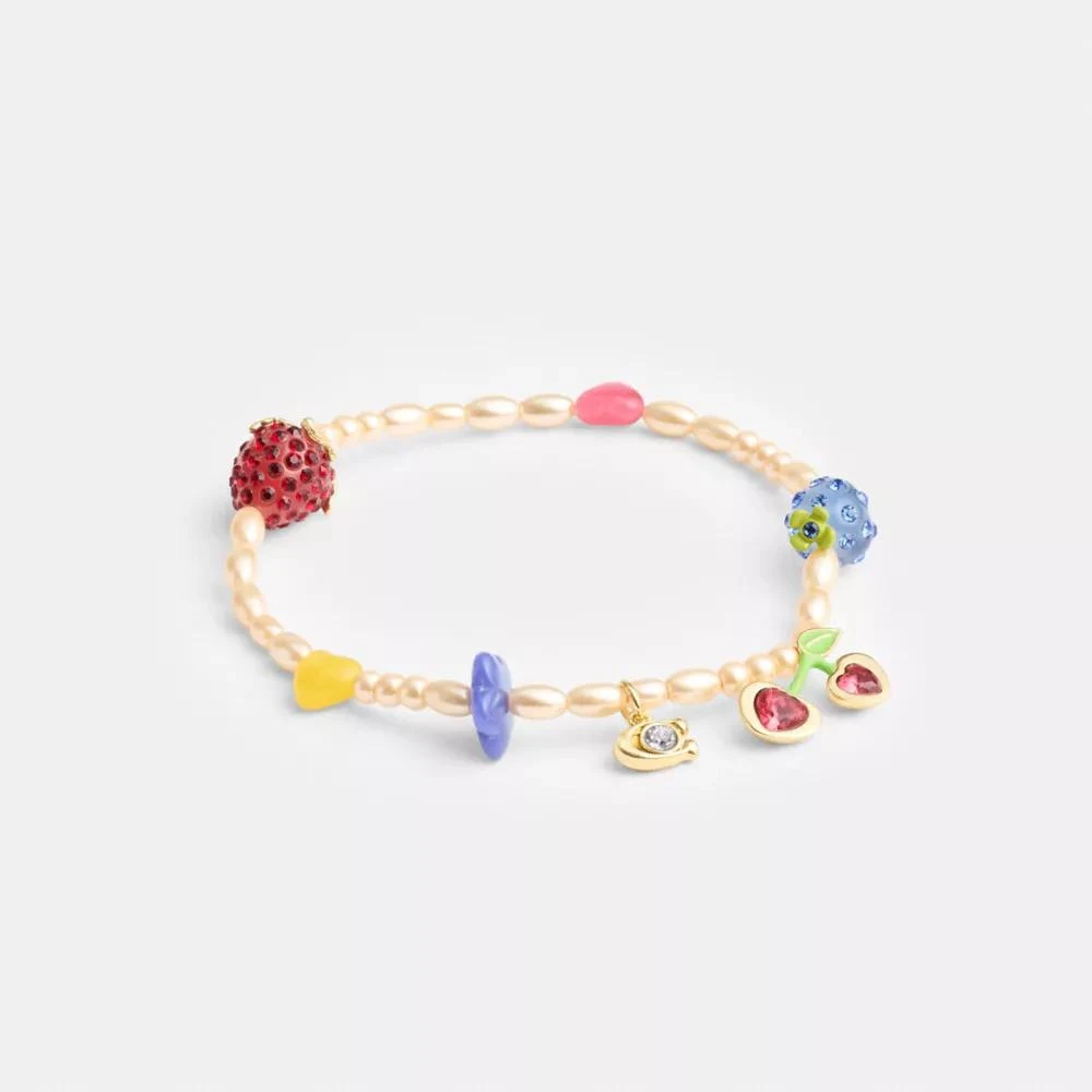 COACH® Fruit Charm Bracelet 1