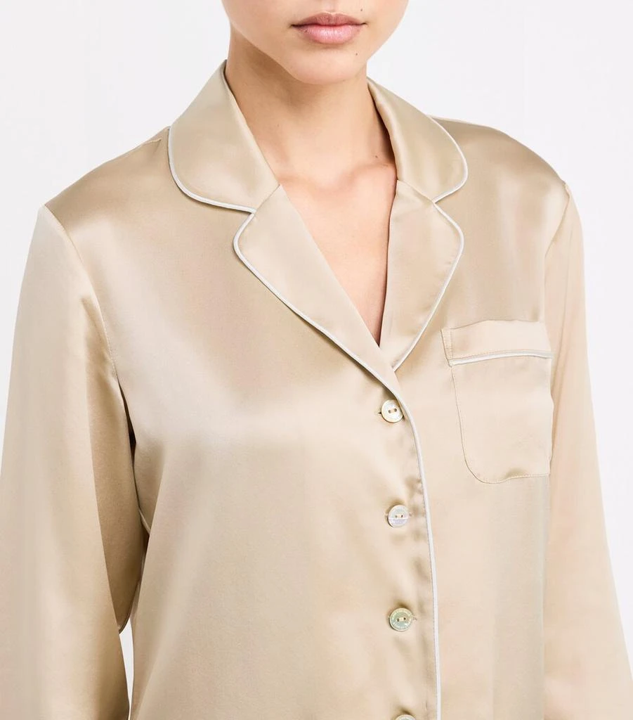 OLIVIA VON HALLE Silk Coco Pyjama Set 4
