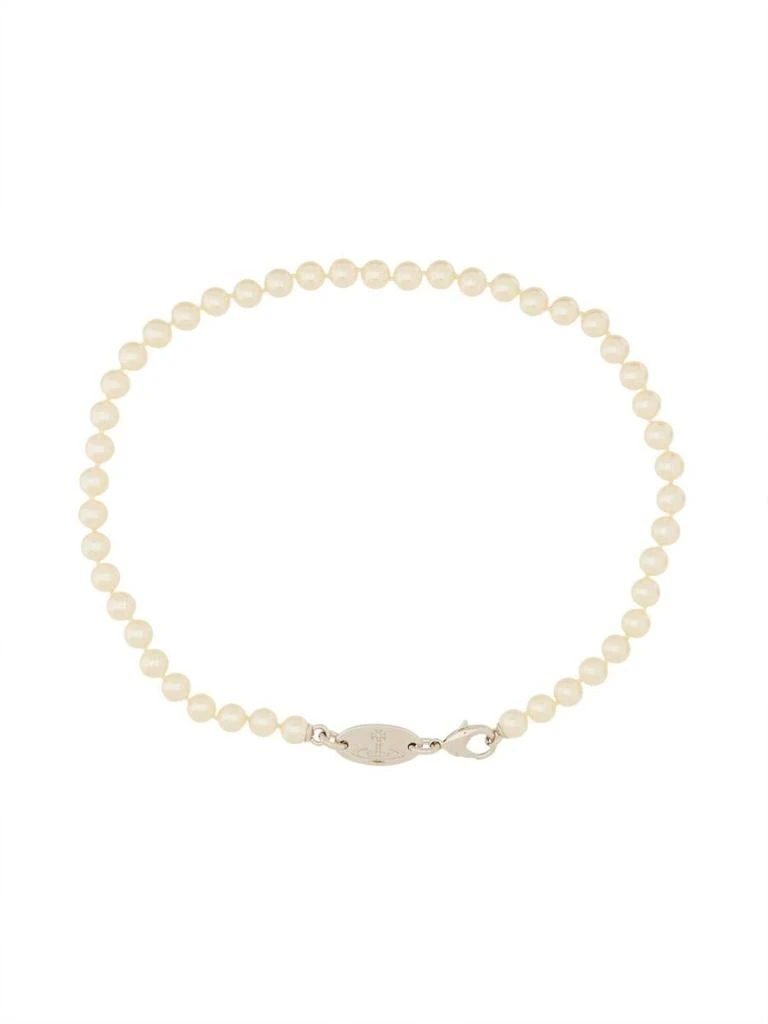 Vivienne Westwood Vivienne Westwood "Stuart" Necklace With Swarowski Pearls 1