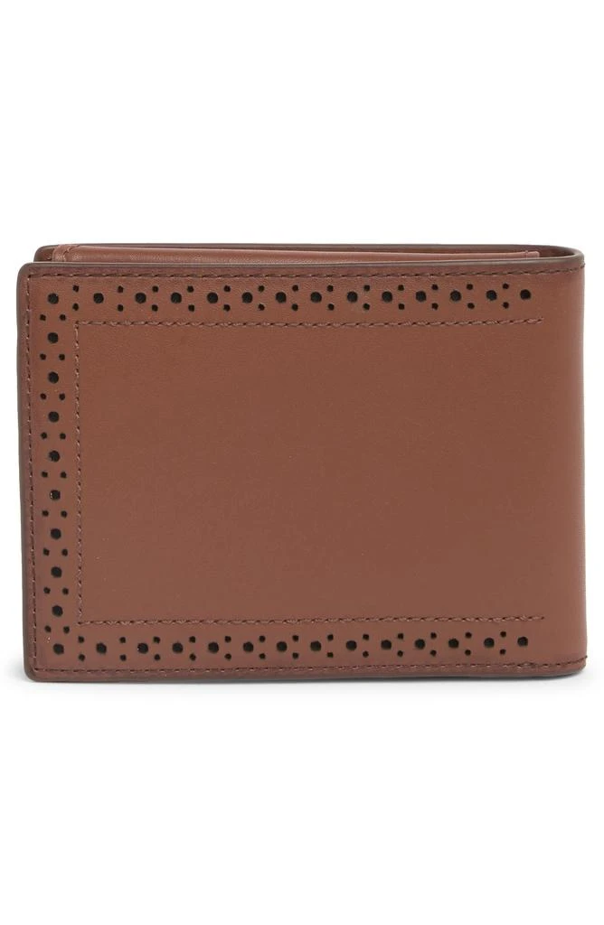 Cole Haan Brogue Leather Passcase 2