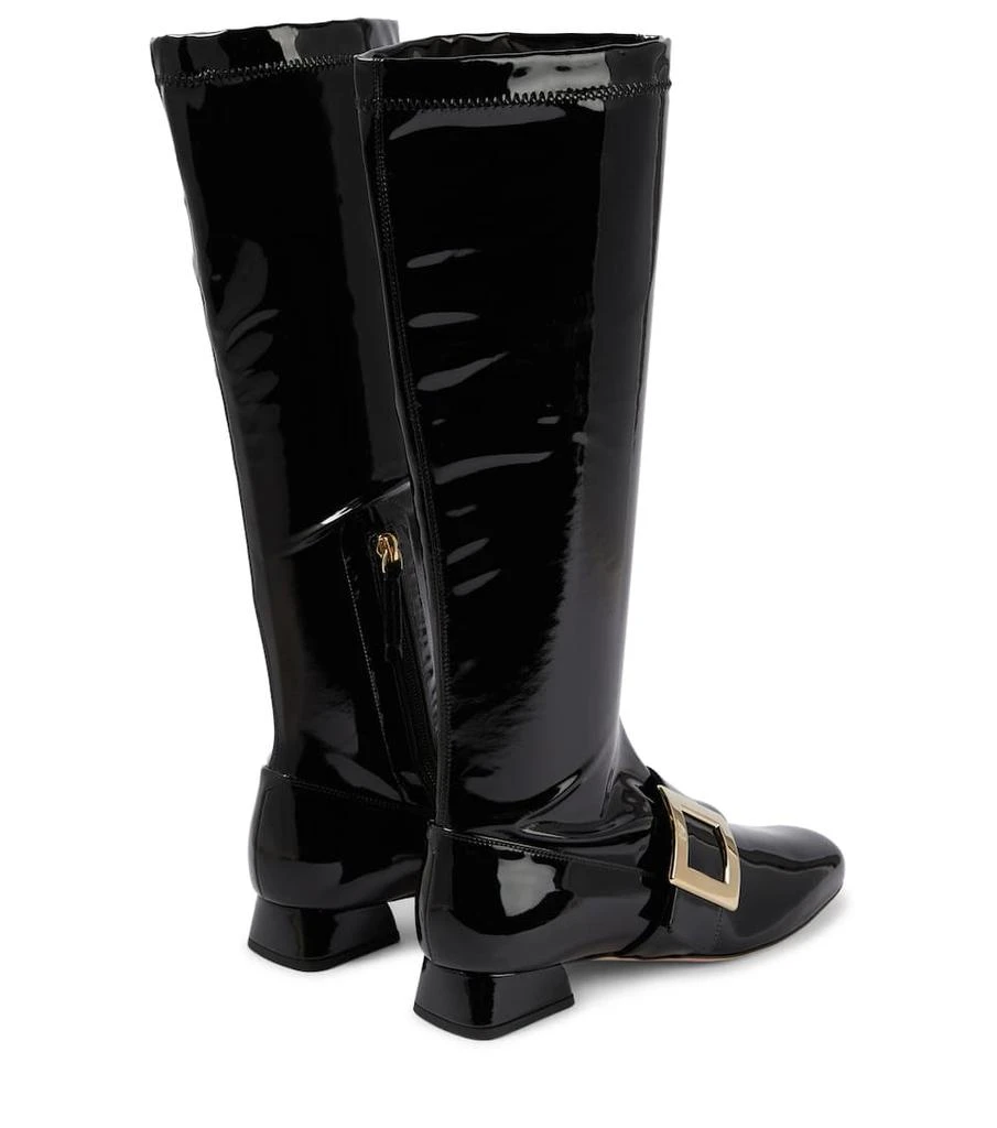 Roger Vivier Très Vivier patent leather knee-high boots 3