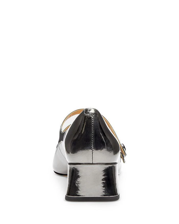 Coach Women's Angelina Metallic Leather Mary Jane Pumps 4