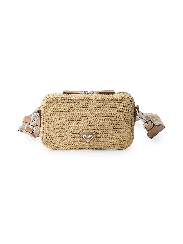 Prada Prada Brique Woven Fabric Bag 3