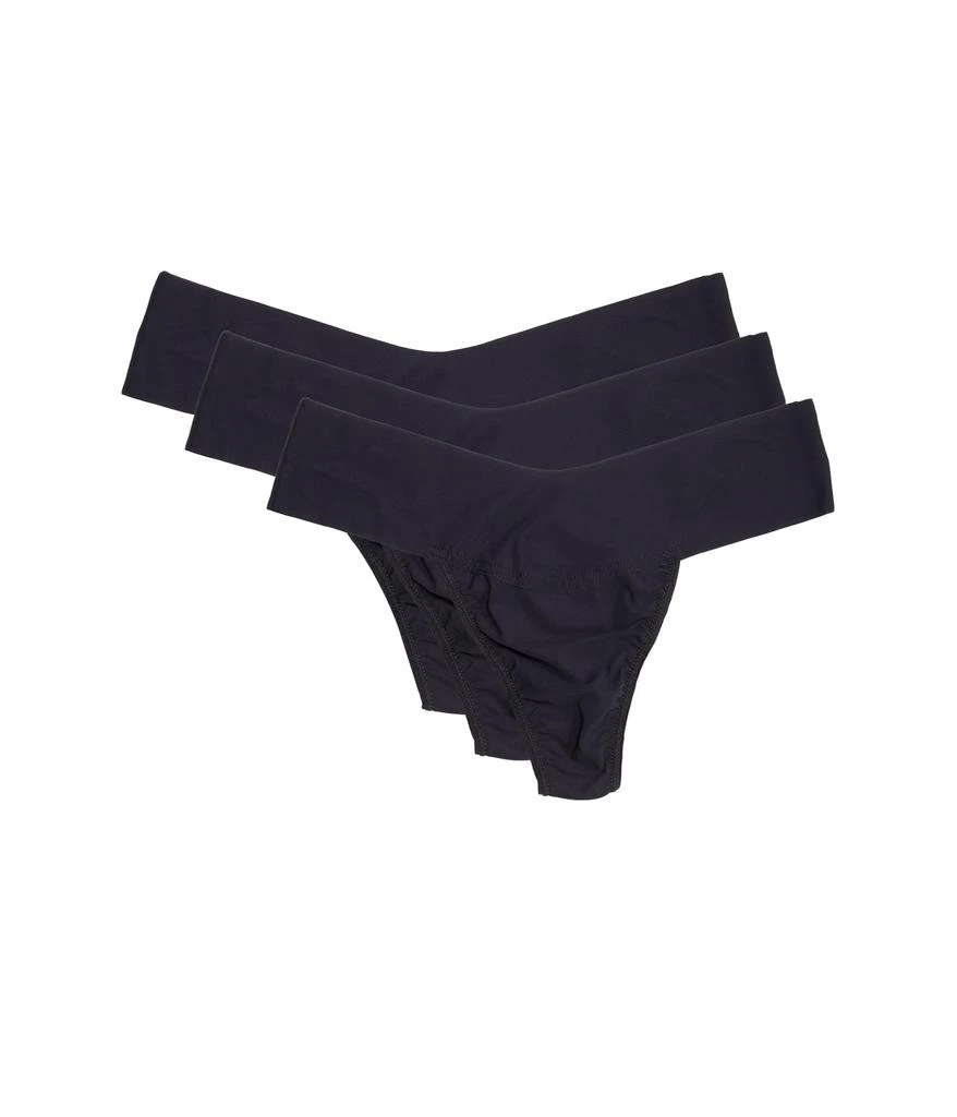 Hanky Panky BreatheSoft Natural Rise 3-Pack Thong 1