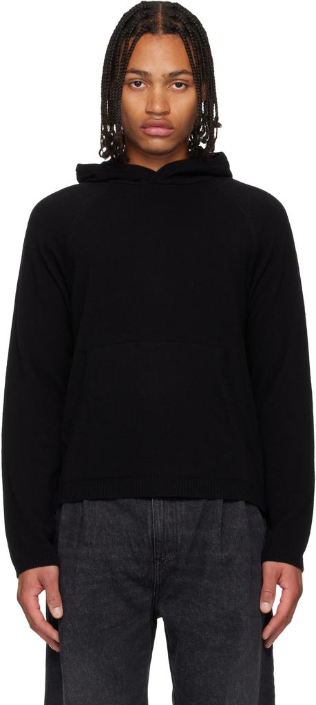 Our Legacy Black Full Zip Hoodie - Hoodies - BeyondStyle