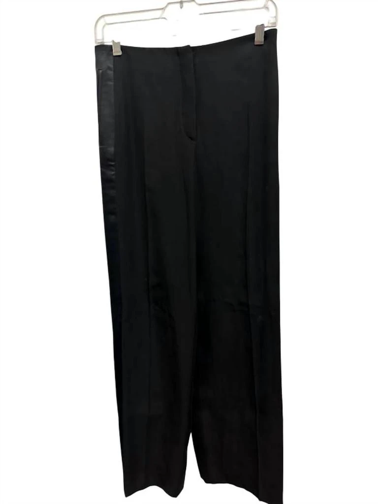 Armani Armani - Pre-loved 2-piece Tuxedo Pants Suit Trimmed In Satin 2