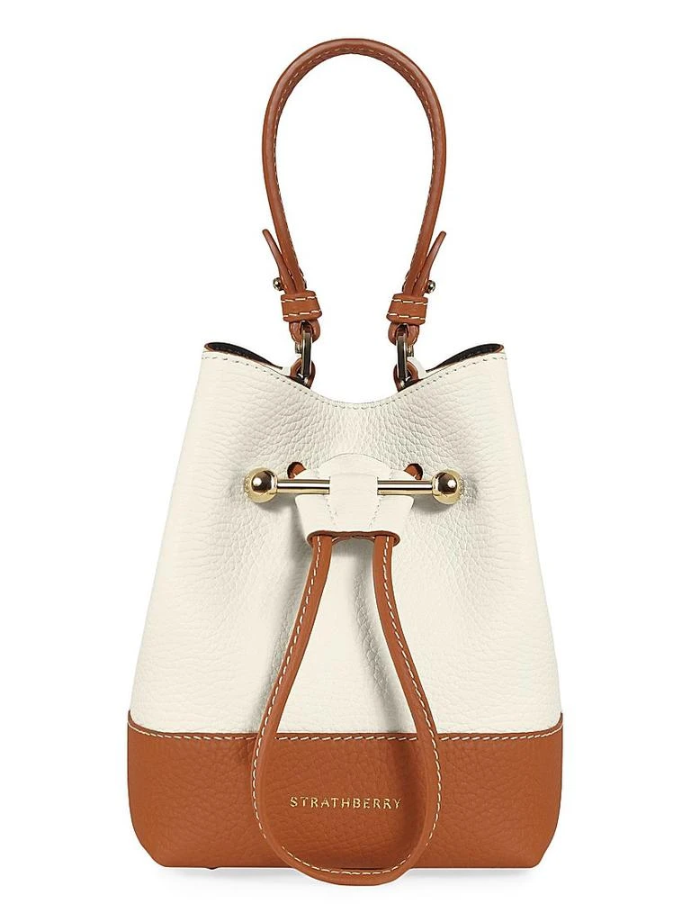 Strathberry Lana Osette Leather Bucket Bag 1