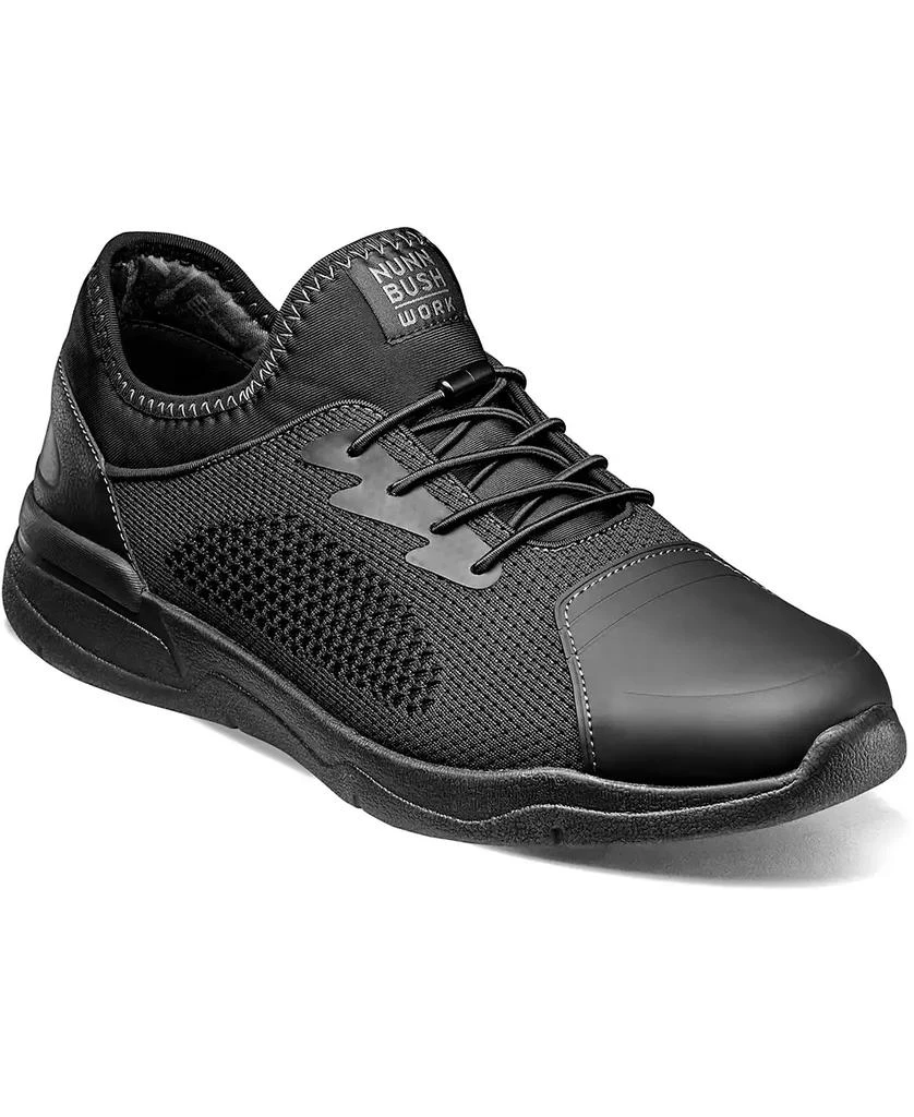 Nunn Bush Men's Grazie Work Splash Guard Slip Resistant Oxford 1