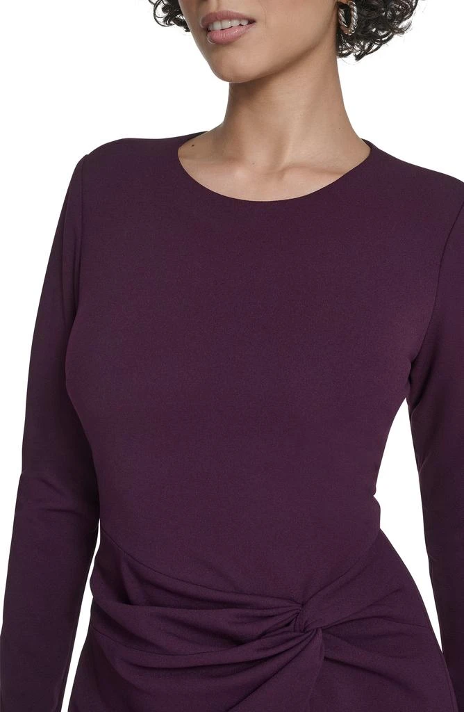 Calvin Klein Knot Waist Midi Sheath Dress 6